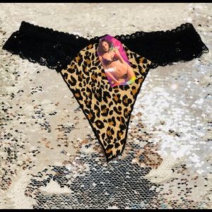 Hot G-String Panties with Leopard Design